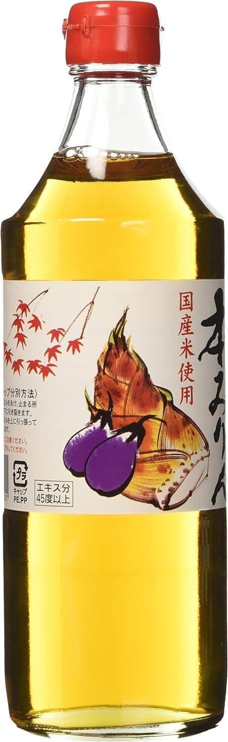 Sake Dolce da Cucina Aioi Hon Mirin - 600 ml, Autentico Condimento Giapponese