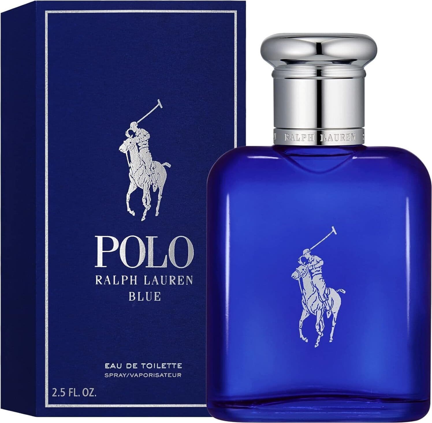 Ralph Lauren Polo Blue Eau de Toilette Spray - Profumo Uomo 75 ml Vaporizzatore