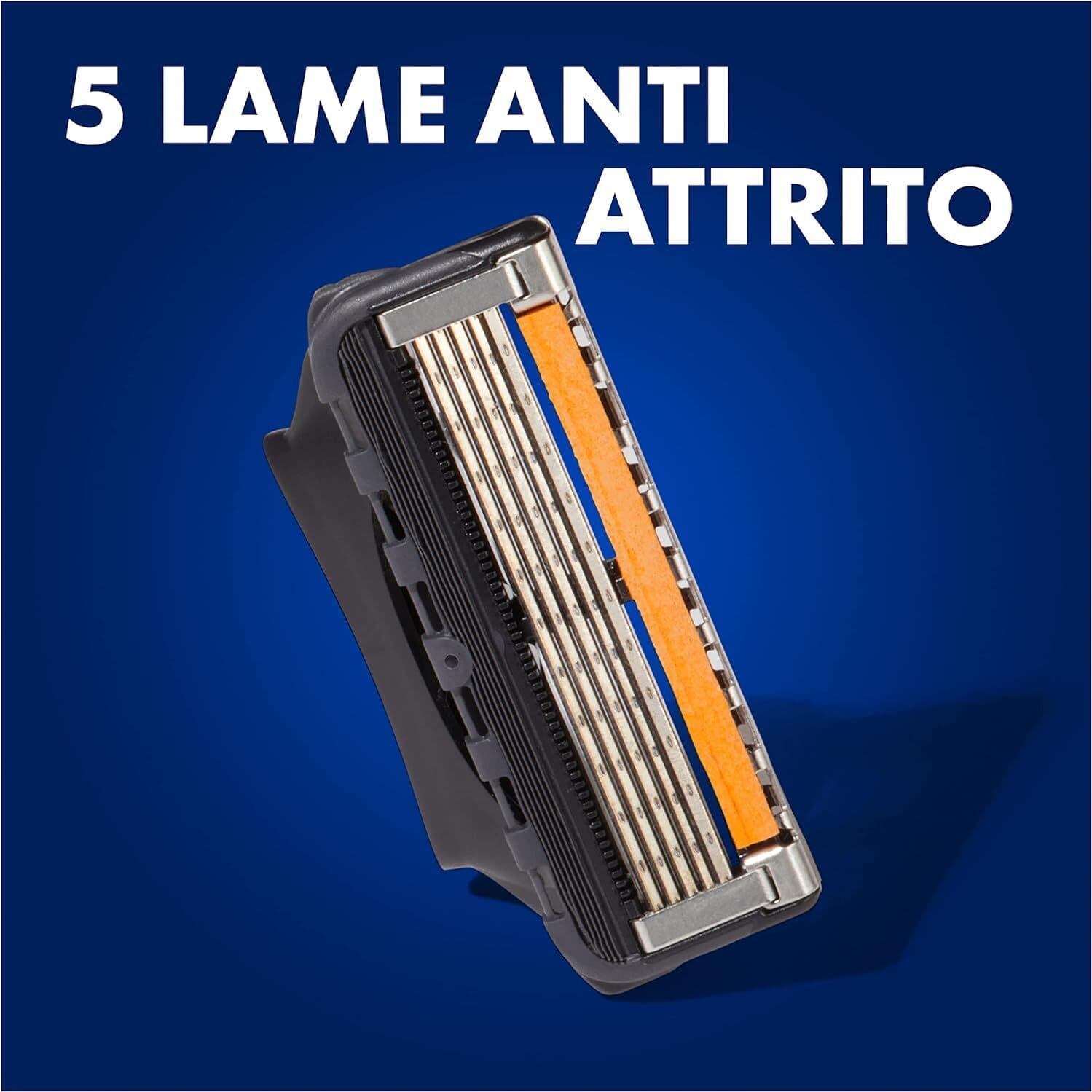 Lame di Ricambio Gillette ProGlide x 4 - Confezione Multipack, Compatibili con Rasoi Gillette Fusion ProGlide