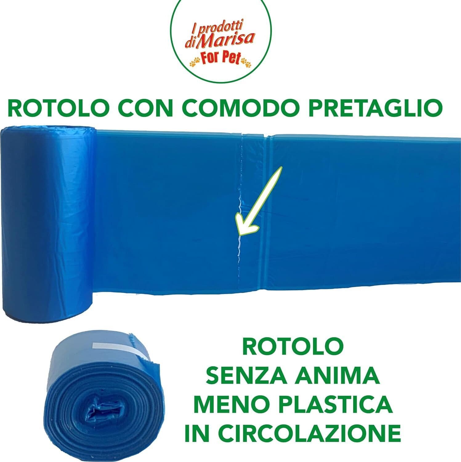 CSC - Sacchetti Cane Cacca Igienici e Resistenti, 1200 Bustine Cane Impermeabili e Antistrappo, Sacchetti per Cani Antiodore a Prova di Perdite, Accessori per Cani - 20 Pezzi, 60 Rotoli, 32x22 cm