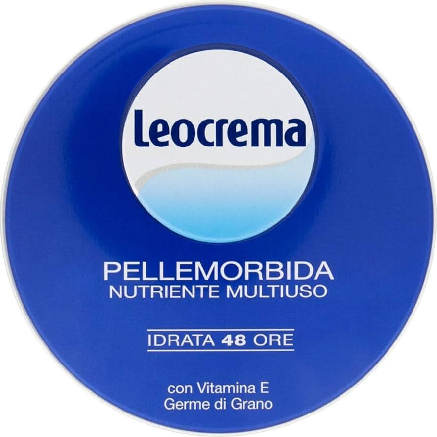 Crema Idratante Leocrema per Pelle Morbida - Confezione Blu