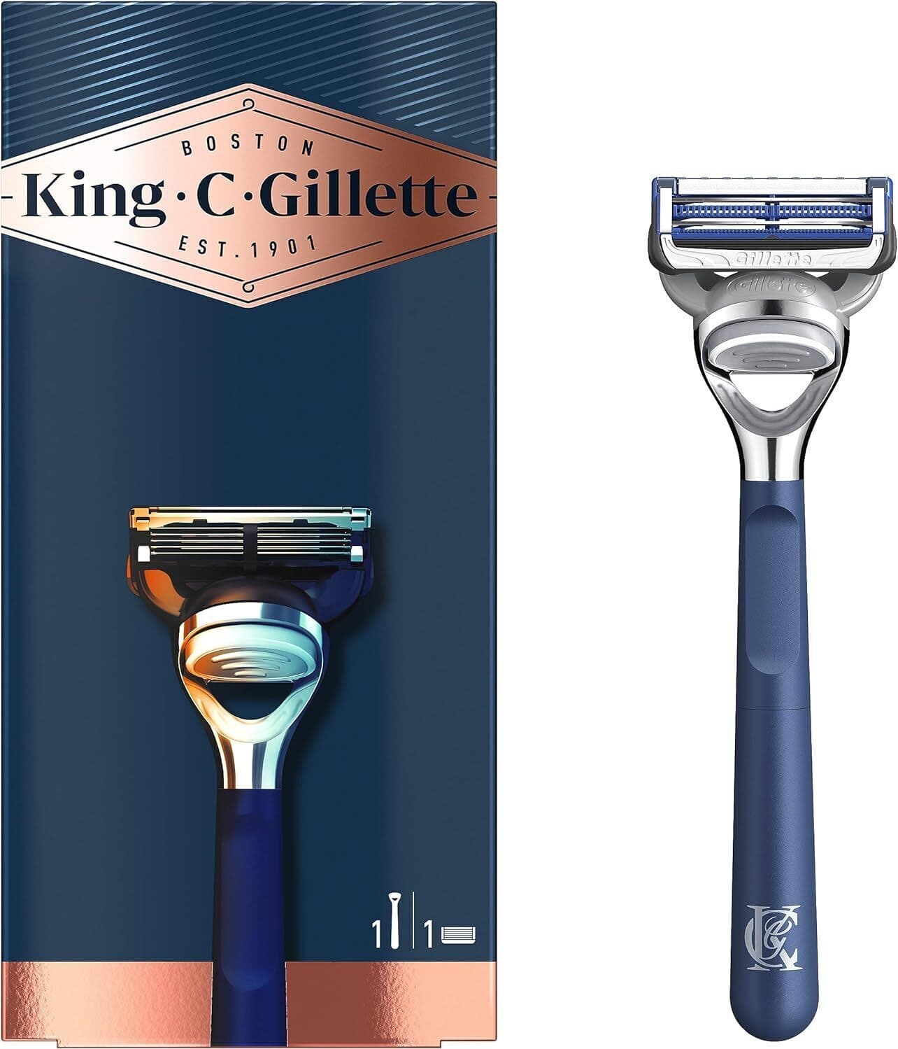 Rasoio Gillette King C Precisione per Rasatura del Collo