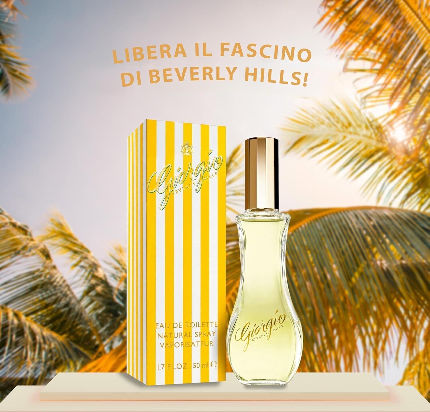 Profumo Femminile Giorgio Beverly Hills 90 ml - Fragranza AmV Elegante e Sensuale