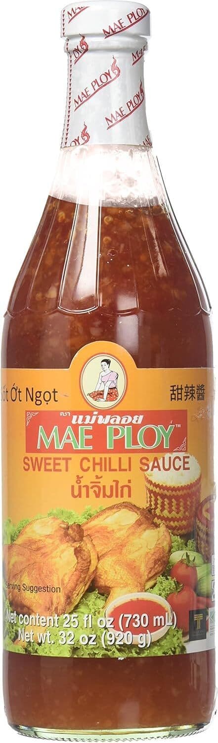 Salsa Dolce al Peperoncino MAE PLOY - Bottiglia da 700 ml - Condimento Asiatico Autentico