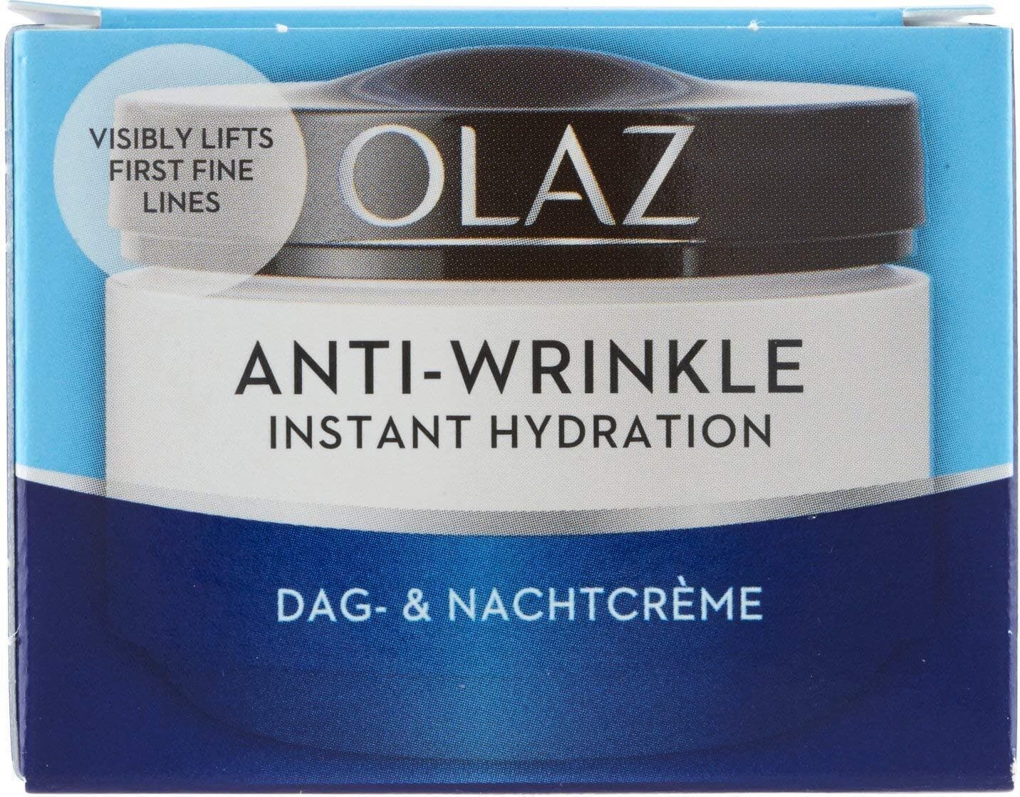 Crema Idratante Giorno Anti-Rughe Oil of Olaz, Idratazione Istantanea, Vaso 50 ml
