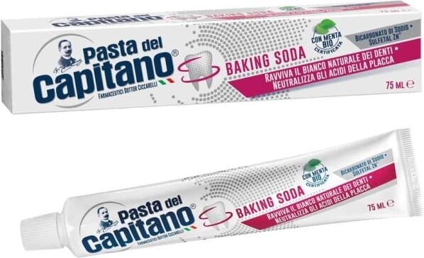 Pasta del Capitano Dentifricio Baking Soda, 100 ml