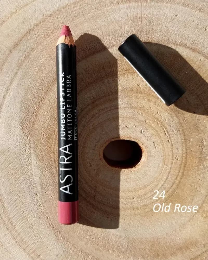 Astra Jumbo Matitone Lipstick Rossetto N.24 Old Rose - 30G, Viola