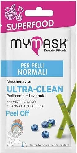 Maschera Viso Nutriente My Mask Linea Bio per Pelli Secche e Sensibili - Confezione 8 ml