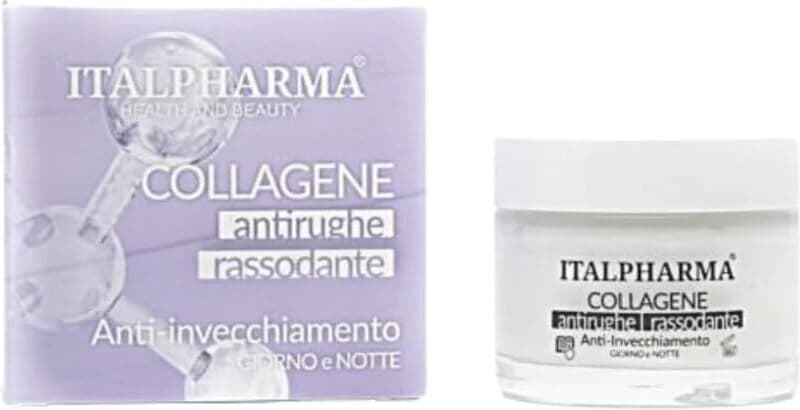 Crema Viso ITALPHARMA COLLAGENE Antirughe Rassodante Intensiva Giorno e Notte 50ml