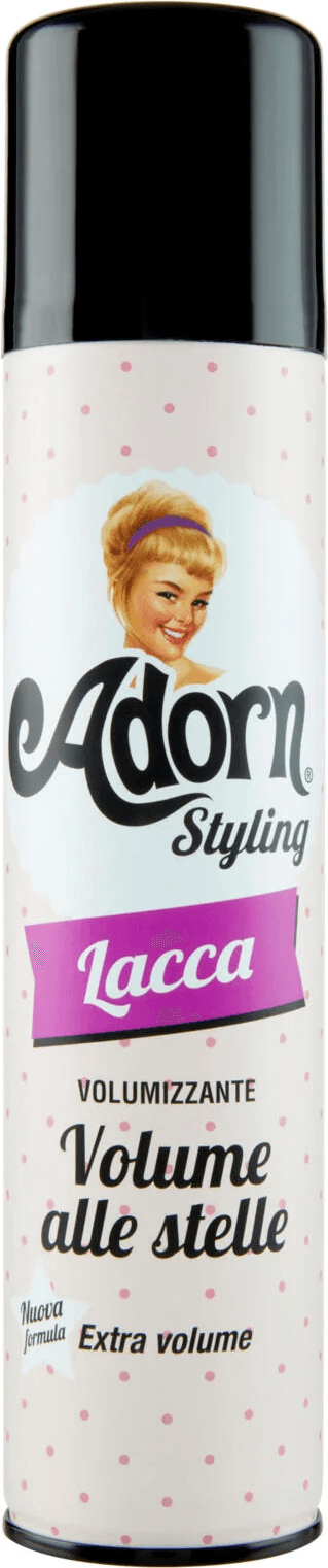 Adorn Lacca Volumizzante Volume alle Stelle, 250 ml X 6 Pezzi