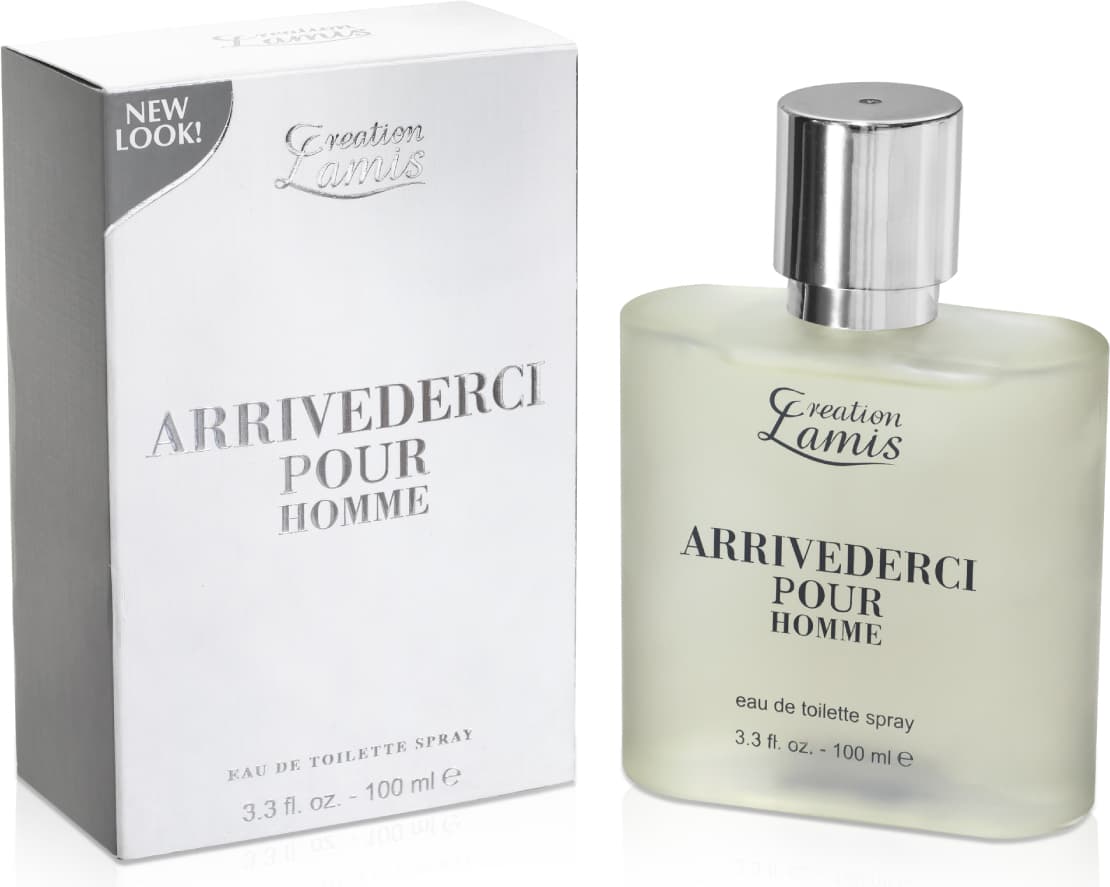 Colonia per Uomo Creation Lamis ARRIVEDERCI - Fragranza Maschile 100 ml, Codice 6236099
