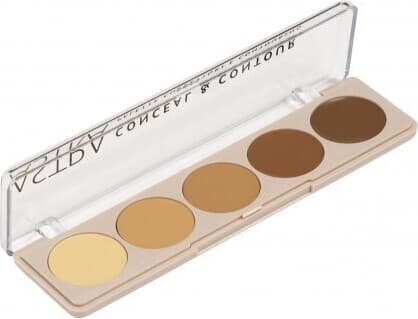 Palette Correttori e Contouring Professionale - Conceal & Contour Palette di Astra - Kit Trucco Viso Perfetto