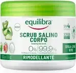 Scrub Corpo Salino Rimodellante Equilibra - Esfoliante con Aloe Vera, Nutre e Leviga la Pelle, Formula di Sali Marini con Azione Drenante, Oli Naturali e Estratti Vegetali, 600g