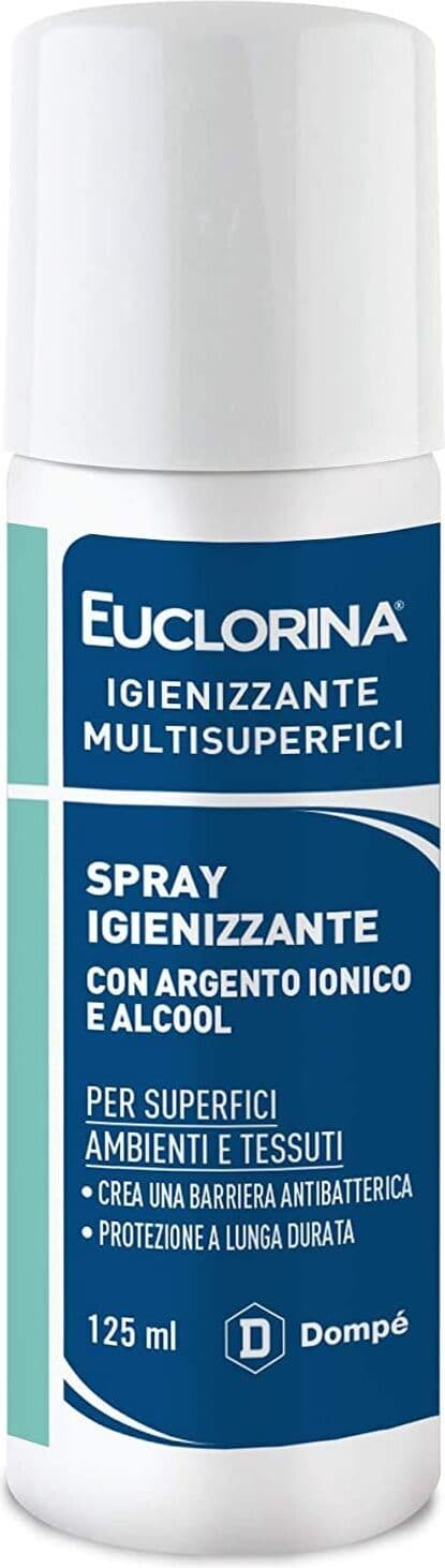 Spray Igienizzante Euclorina Multisuperfici 125ml - Disinfettante Efficace