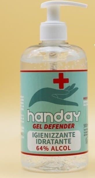 Gel Igienizzante Mani Handay Defender - Antibatterico e Protettivo