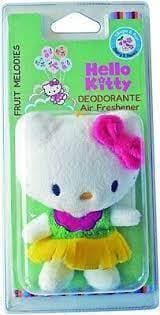 Peluche Auto Hello Kitty Deodorante Profumato Ciliegia e Fiori