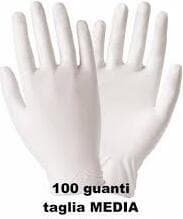 Tulip Guanti Monouso Taglia M, 100 Pezzi