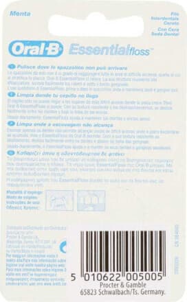 Filo Interdentale Oral-B Essential Cerato 50 Metri - Cura Dentale Avanzata