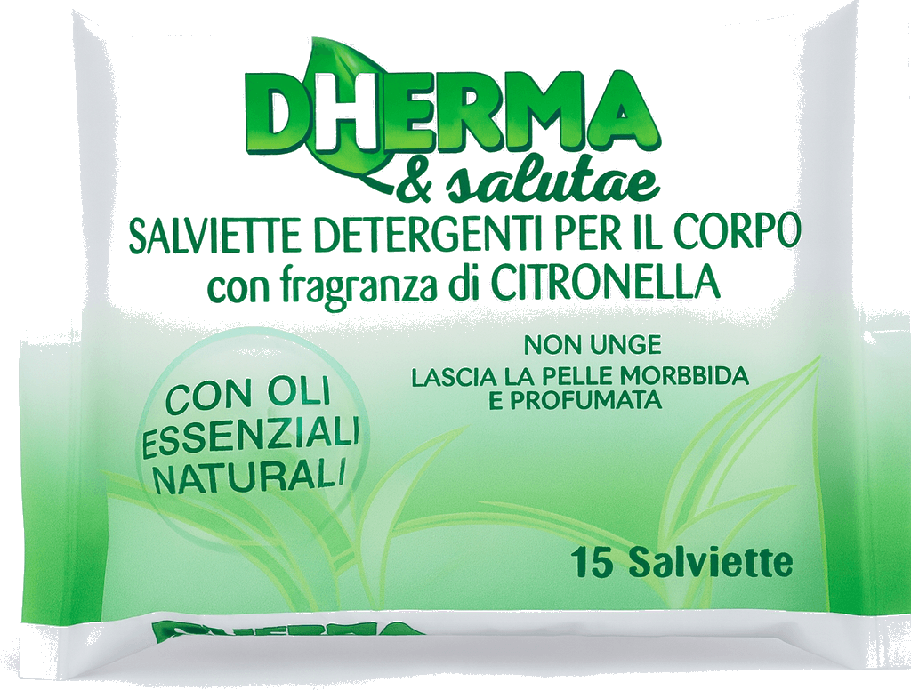 SalviettineRepellenti Zanzare Dherma E Salutae - Protezione Naturale Pelle