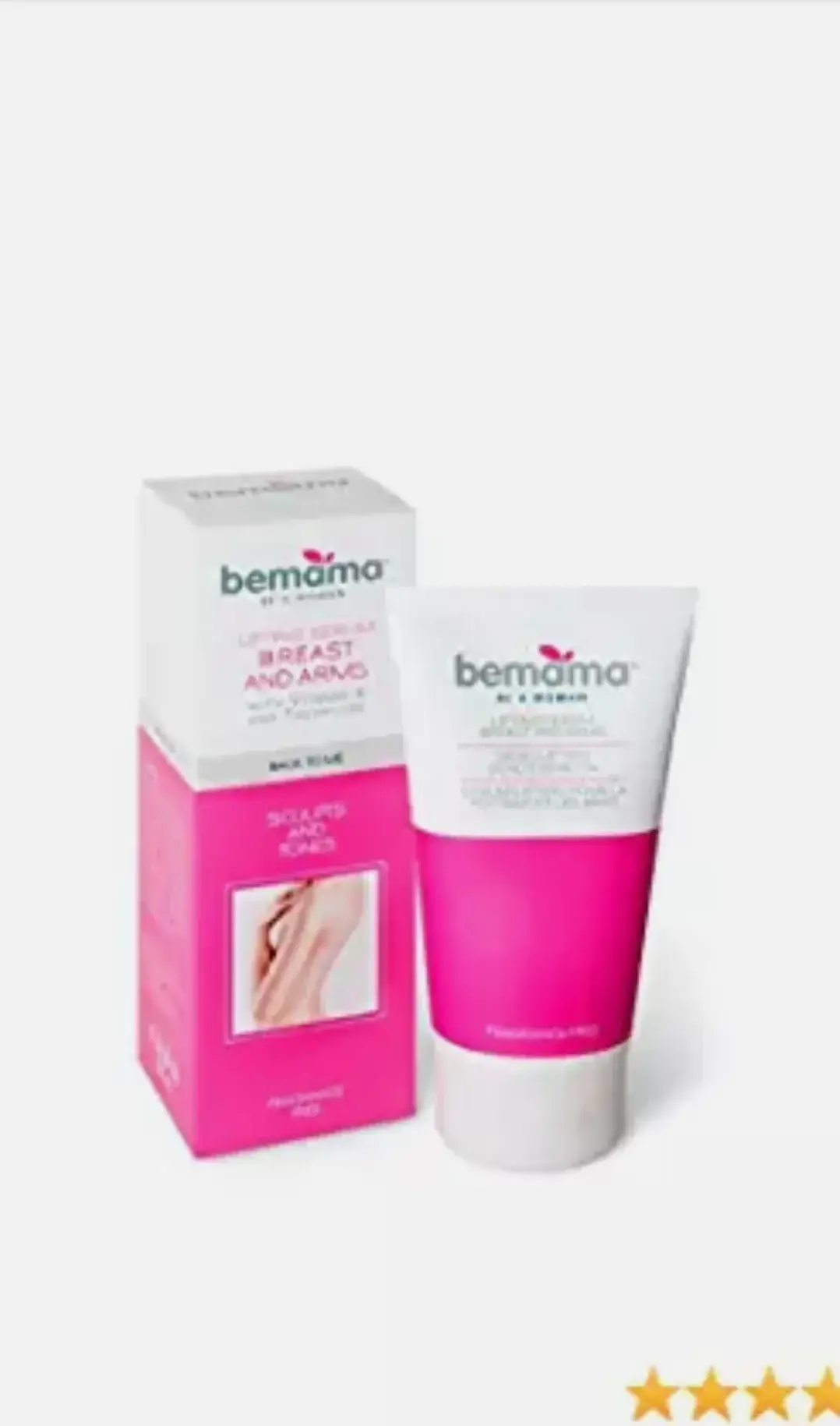 BEMAMA Crema Lifting Serum Breast and Arms Crema Seno Braccia Gravidanza Parto per Donna, Formato da 150 ml