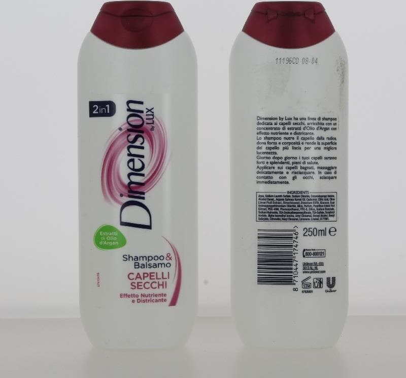 Shampoo new dimension 250ml 2in1 viola secchi