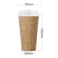 Tazza con rivestimento in sughero 450ml