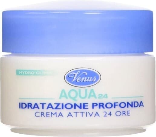 Crema Idratante Venus Aqua - Idratazione Profonda, 50 ml - Cura della Pelle