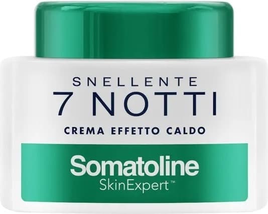Somatoline SkinExpert Crema Snellente 7 Notti Ultra Intensiva Effetto Caldo, Anticellulite con Estratto di Alga Rossa, Trattamento Corpo, 400ml