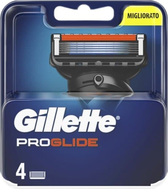 RICAMBI GILLETTE PROGLIDE X 4 X 6 Pezzi