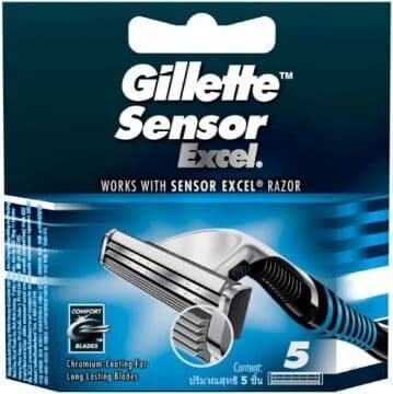 Ricambi Gillette sensor excel x 5 X 6 Pezzi