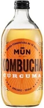Mün kombucha - Turmeric Kombucha - Green tea drink - 250 ml X 9 Pezzi