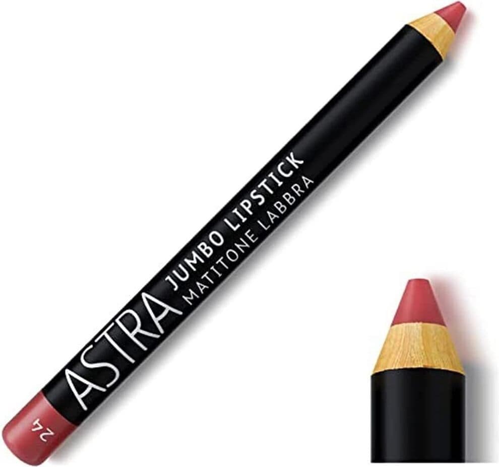 Astra Jumbo Matitone Lipstick Rossetto N.24 Old Rose - 30G, Viola