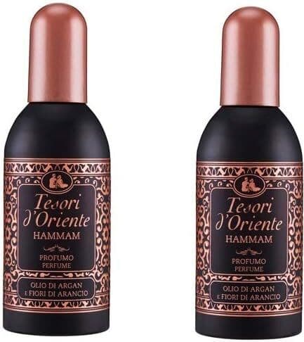 3 X Tesori d'Oriente Hammam Eau de Toilette 100ml Spray