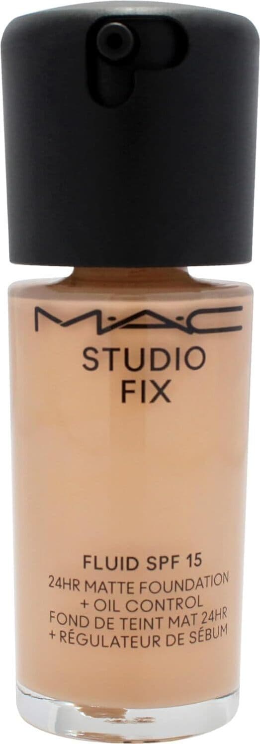 Studio Fix Fluid SPF 15 24Hr Matte Foundation Plus Oil Control - NC27 by MAC for Women - 1 oz Foundation