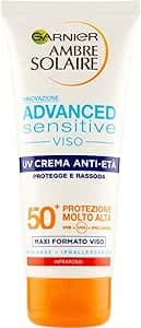 Ambra S.viso 100ml spf 50+ advanced sensitive crema uv anti-eta tubo