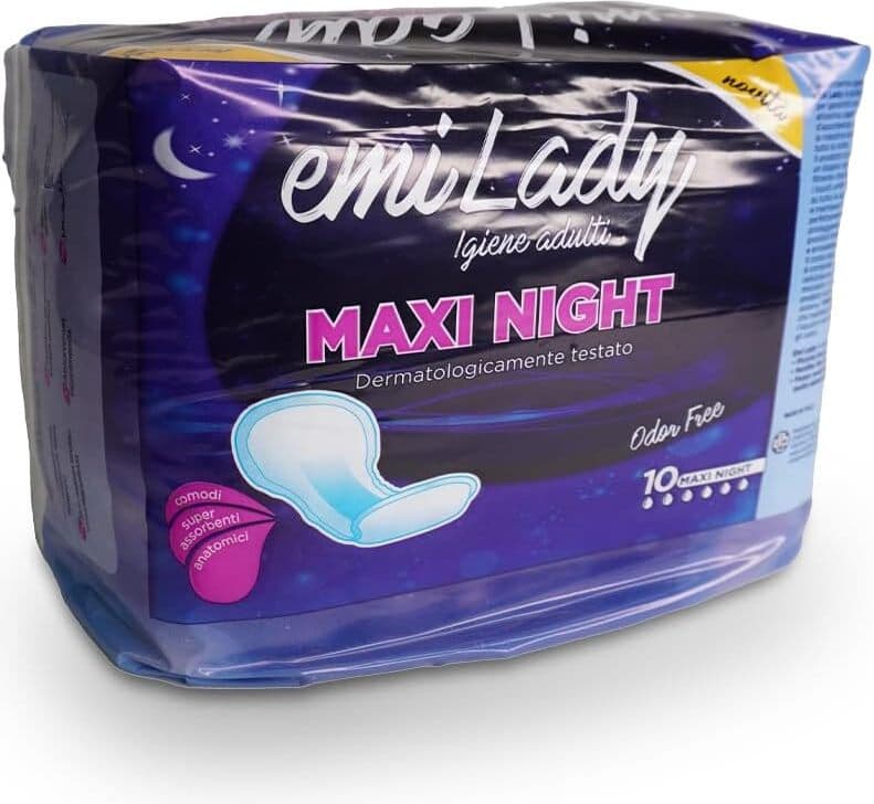 Emi Lady Maxi Night - confezione da 10 pezzi
