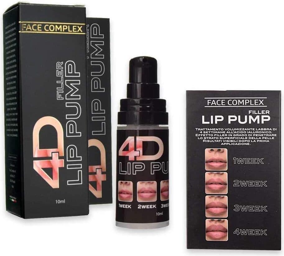 Volumizzante Labbra 4D Face Complex 10 ml - Trattamento Intensivo per Labbra Più Piene e Definite