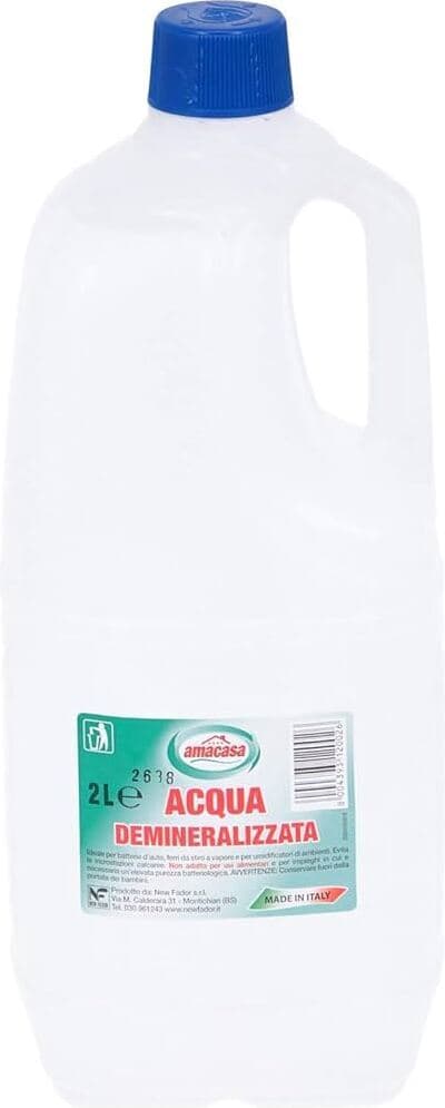 Acqua Demineralizzata Pura 5 Litri - Ideale per Uso Domestico e Industriale