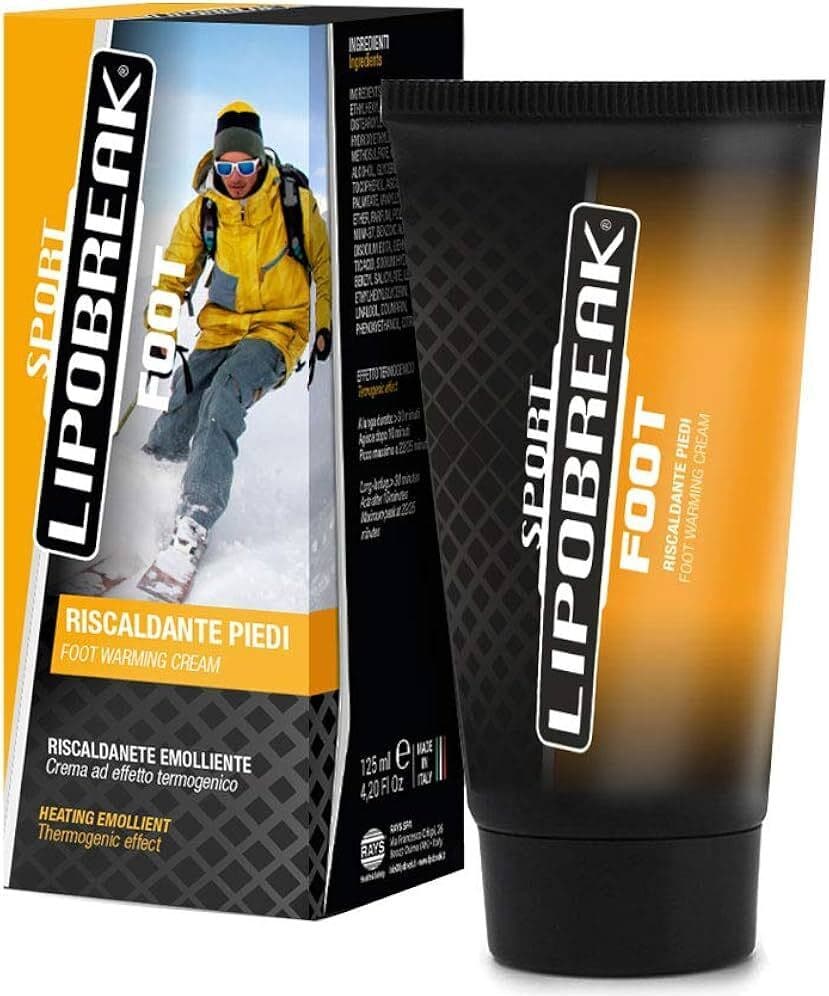 Lipobreak Foot Riscaldante Mani e Piedi - 125 ml X 12 Pezzi