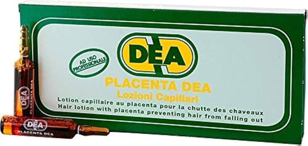 PARISIENNE DEA LOZIONI CAPILLARI ALLA PLACENTA 12 FIALE DA 10ml | USO PROFESSIONALE X 9 Pezzi