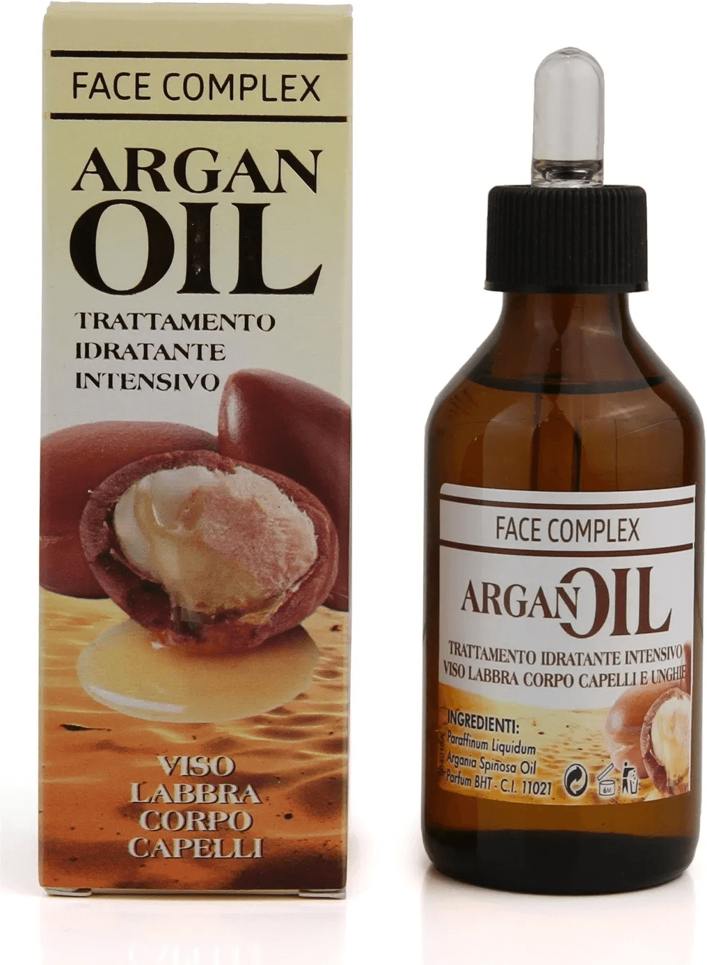 Argan Oil Face complex 100ml X 12 Pezzi