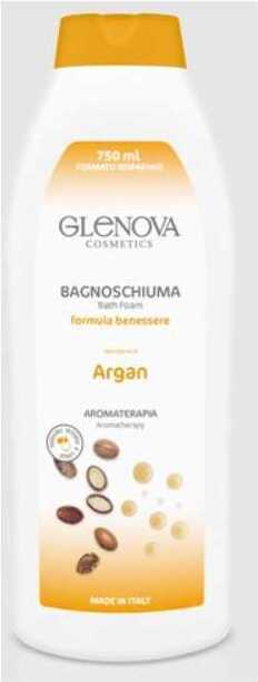 Glenova Bagnoschiuma Formula Benessere Argan 750 ml X 6 Pezzi