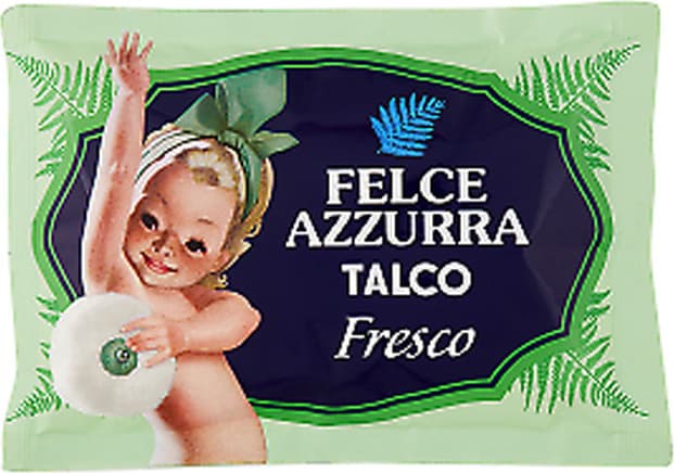 24 X Talco Felce Fresco in Busta da 100g - Cura della Pelle Naturale