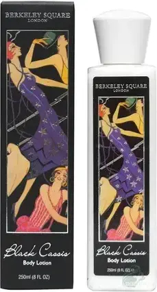 Body Lotion Idratante BERKELEY SQUARE BLACK CASSIS 250 ML - Crema Corpo Nutriente